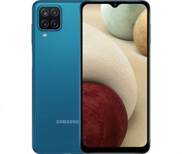 Смартфон Samsung Galaxy A12 Nacho 3/32GB (SM-A127FZBUSEK) Blue - фото - Samsung Experience Store — брендовый интернет-магазин