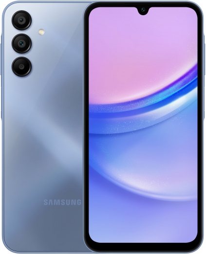 Смартфон Samsung Galaxy A15 8/256GB (SM-A155FZBIEUC) Blue - фото - Samsung Experience Store — брендовый интернет-магазин
