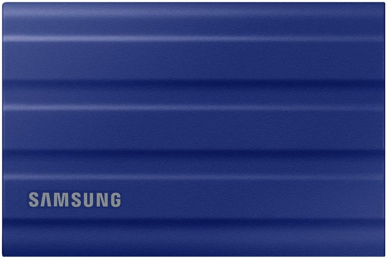 Жесткий диск Samsung T7 Shield 2TB USB 3.2 Type-C (MU-PE2T0R/EU) External Blue - фото - Samsung Experience Store — брендовый интернет-магазин