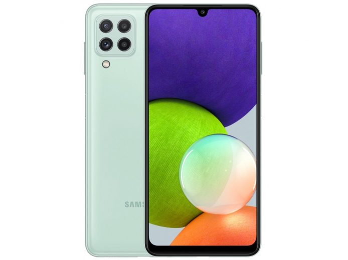 Смартфон Samsung Galaxy A22 4/128GB (SM-A225FLGGSEK) Light Green - фото - Samsung Experience Store — брендовий інтернет-магазин