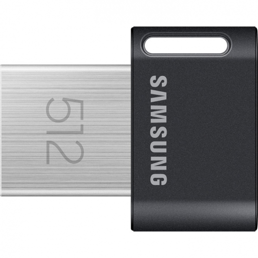 USB флеш накопитель Samsung Fit Plus 512GB USB 3.2 Gen2x2 (MUF-512AB/APC) Black/Silver - фото - Samsung Experience Store — брендовый интернет-магазин