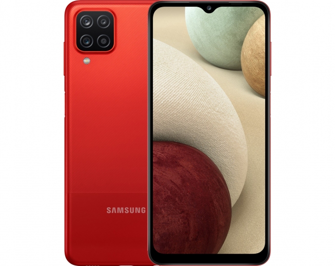 Смартфон Samsung Galaxy A12 Nacho 4/64GB (SM-A127FZRVSEK) Red - фото - Samsung Experience Store — брендовый интернет-магазин