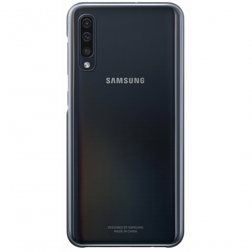 Чехол Samsung Gradation Cover для Samsung Galaxy A50 (EF-AA505CBEGRU) Black - фото - Samsung Experience Store — брендовый интернет-магазин