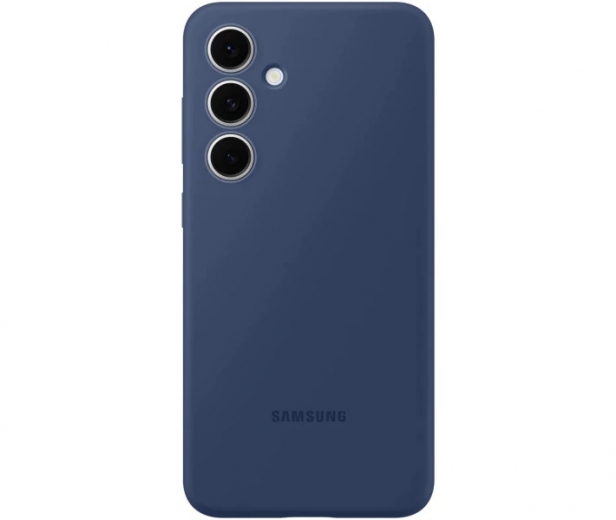 Панель Samsung Silicone Case для Samsung Galaxy S24 FE (EF-PS721CLEGWW) Blue - фото - Samsung Experience Store — брендовий інтернет-магазин
