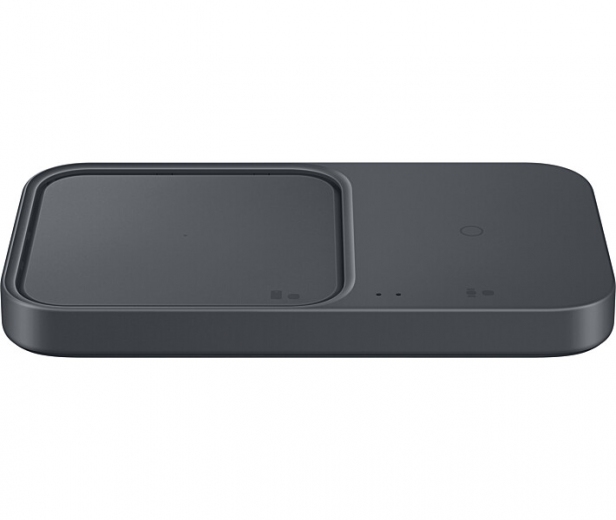 Бездротовий зарядний пристрій Samsung Wireless Charger Pad Duo 15W (EP-P5400BBRGRU) Black  - фото - Samsung Experience Store — брендовий інтернет-магазин