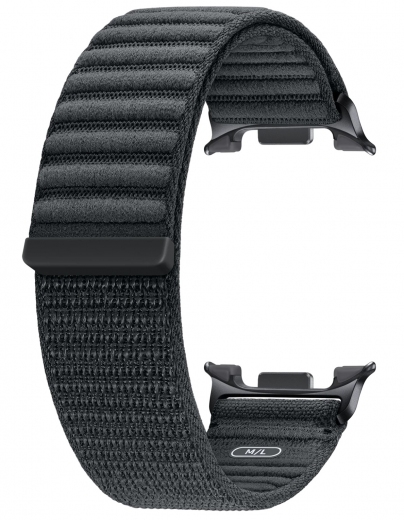Ремешок Samsung Fabric (M/L) для Samsung Galaxy Watch 8 (ET-SVL33LBEGEU) Graphite - фото Ремешок Samsung Fabric (M/L) для Samsung Galaxy Watch 8 (ET-SVL33LBEGEU) Graphite - фото - Samsung Experience Store — брендовый интернет-магазин