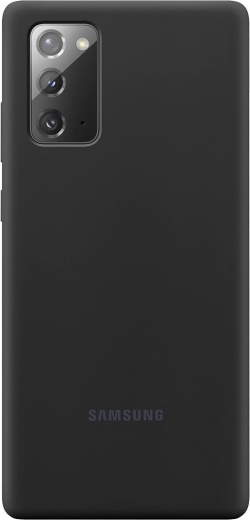 Накладка Samsung Silicone Cover для Samsung Galaxy Note 20 (EF-PN980TBEGRU) Black - фото - Samsung Experience Store — брендовый интернет-магазин