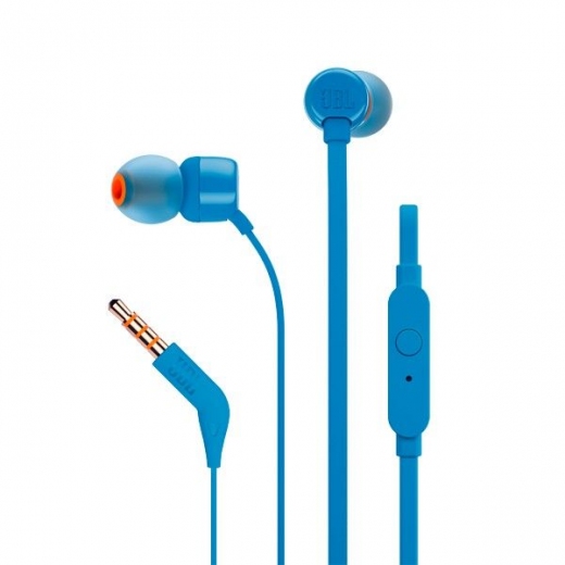 Наушники JBL T110 (JBLT110BLU) Blue - фото - Samsung Experience Store — брендовый интернет-магазин