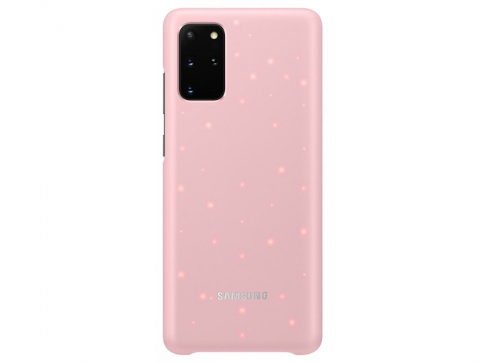 Панель Samsung LED Cover для Samsung Galaxy S20 Plus (EF-KG985CPEGRU) Pink - фото - Samsung Experience Store — брендовый интернет-магазин