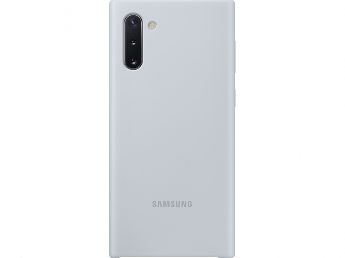 Накладка Samsung Silicone Cover для Samsung Galaxy Note 10 (EF-PN970TSEGRU) Silver - фото - Samsung Experience Store — брендовый интернет-магазин