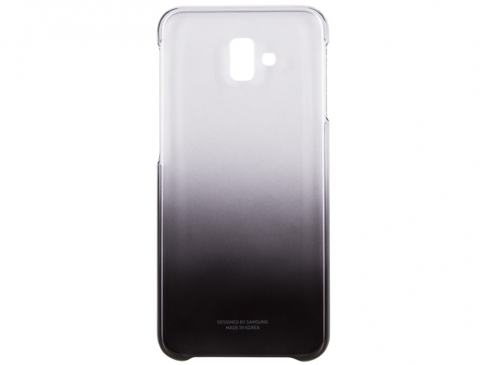 Чохол Samsung Gradation Cover для Samsung Galaxy J610 J6+ (EF-AJ610CBEGRU) Black - фото Чохол Samsung Gradation Cover для Samsung Galaxy J610 J6+ (EF-AJ610CBEGRU) Black - фото - Samsung Experience Store — брендовий інтернет-магазин