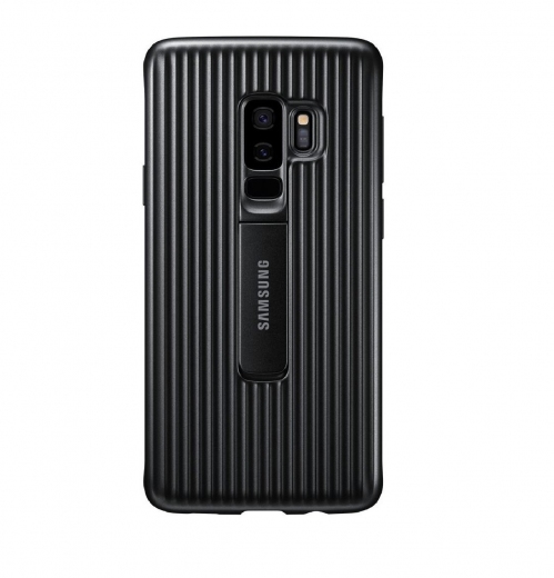 Накладка Samsung Protective Stadning Cover S9 Plus Black (EF-RG965CBEGRU) - фото - Samsung Experience Store — брендовый интернет-магазин