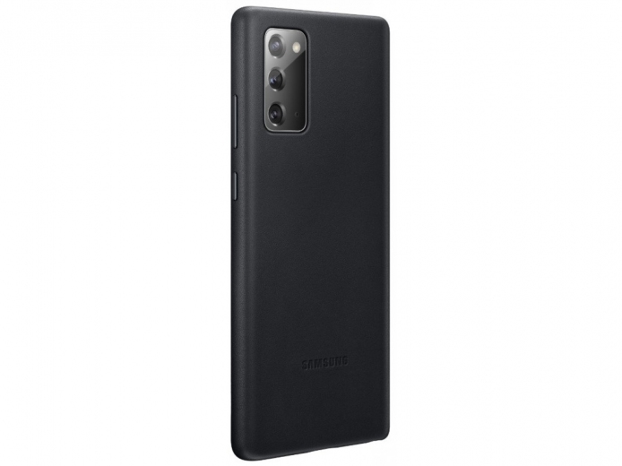 Чохол Samsung Leather Cover для Samsung Galaxy Note 20 (EF-VN980LBEGRU) Black - фото - Samsung Experience Store — брендовий інтернет-магазин