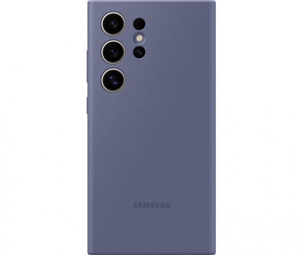 Панель Samsung Silicone Cover для Samsung Galaxy S24 Ultra (EF-PS928TVEGWW) Violet - фото - Samsung Experience Store — брендовый интернет-магазин