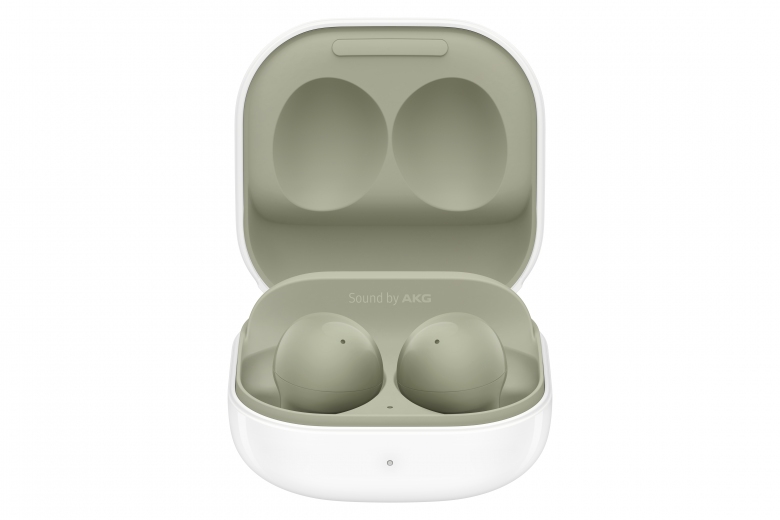 Бездротові навушники Samsung Galaxy Buds 2 (SM-R177NZGASEK) Green - фото - Samsung Experience Store — брендовий інтернет-магазин