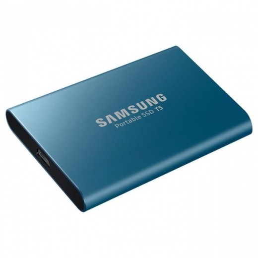 Жесткий диск Samsung Portable SSD T5 250GB USB 3.1 Type-C V-NAND (MU-PA250B/WW) - фото - Samsung Experience Store — брендовый интернет-магазин