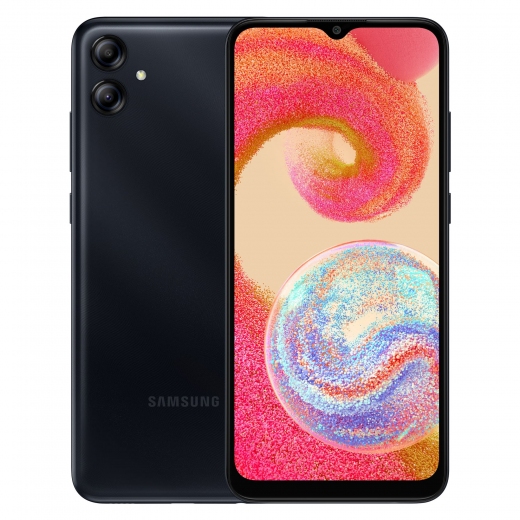 Смартфон Samsung Galaxy A04e 3/64Gb (SM-A042FZKGSEK) Black - фото - Samsung Experience Store — брендовий інтернет-магазин