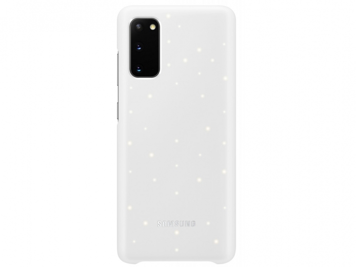 Панель Samsung LED Cover для Samsung Galaxy S20 (EF-KG980CWEGRU) White - фото - Samsung Experience Store — брендовий інтернет-магазин