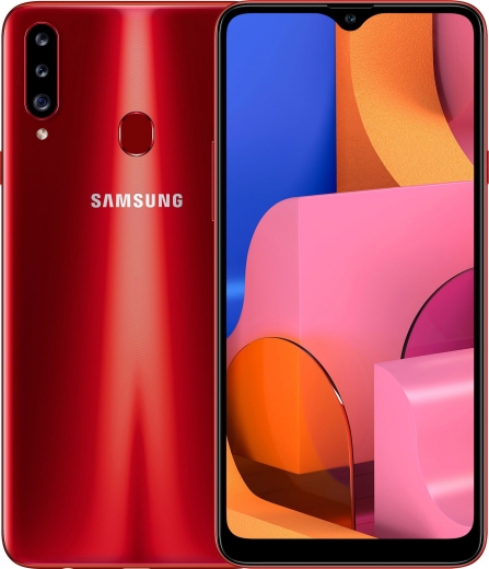 Смартфон Samsung Galaxy A20s A207F 3/32Gb (SM-A207FZRDSEK) Red - фото - Samsung Experience Store — брендовый интернет-магазин