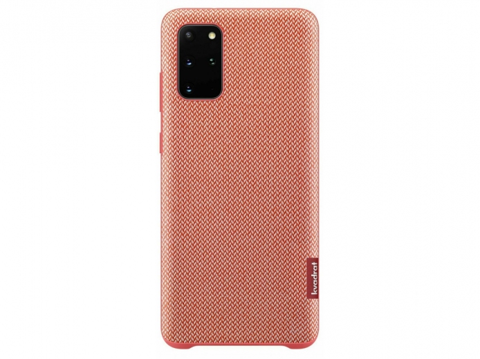 Чохол Samsung Kvadrat Cover Galaxy S20 Plus (EF-XG985FREGRU) Red - фото - Samsung Experience Store — брендовий інтернет-магазин
