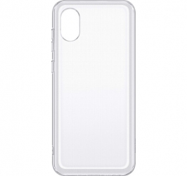 Чохол Samsung Soft Clear Cover для Samsung Galaxy A03 Core (A032) (EF-QA032TTEGRU) Transparent Чохол Samsung Soft Clear Cover для Samsung Galaxy A03 Core (A032) (EF-QA032TTEGRU) Transparent