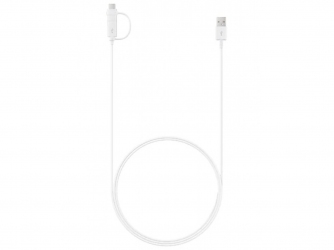 Кабель Samsung Combo Type-C & MicroUSB EP-DG930DWEGRU White