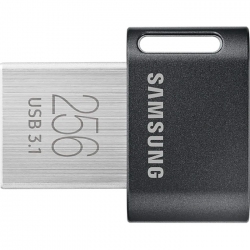 USB флеш накопитель Samsung Fit Plus 256GB USB 3.2 Gen2x2 (MUF-256AB/APC) Black/Silver