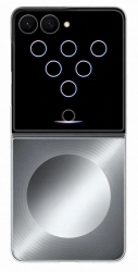 Панель Samsung Flipsuit для Samsung Galaxy Flip 8 (EF-FF776CJEGUA) Silver
