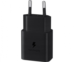 Мережевий зарядний пристрій Samsung Fast Charge 15 W (EP-T1510NBEGEU) Black Мережевий зарядний пристрій Samsung Fast Charge 15 W (EP-T1510NBEGEU) Black