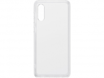 Чохол Samsung Soft Clear Cover для Samsung Galaxy A02 (A022) (EF-QA022TTEGRU) Transparent Чохол Samsung Soft Clear Cover для Samsung Galaxy A02 (A022) (EF-QA022TTEGRU) Transparent