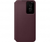 Чехол-книжка Samsung Smart Clear View Cover для Samsung Galaxy S22 (EF-ZS901CEEGRU) Burgundy - фото  - Samsung Experience Store — брендовый интернет-магазин