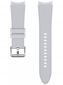 Ремінець Samsung Hybrid Band (20mm, M/L) для Samsung Galaxy Watch 4 (ET-SHR89LSEGRU) Silver - фото  - Samsung Experience Store — брендовый интернет-магазин