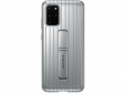Накладка Samsung Protective Standing Cover для Samsung Galaxy S20 Plus (EF-RG985CSEGRU) Silver - фото  - Samsung Experience Store — брендовий інтернет-магазин