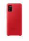 Накладка Samsung Silicone Cover для Samsung Galaxy A41 (EF-PA415TREGRU) Red - фото  - Samsung Experience Store — брендовый интернет-магазин