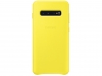 Панель Samsung Leather Cover для Samsung Galaxy S10 Plus (EF-VG975LYEGRU) Yellow - фото  - Samsung Experience Store — брендовий інтернет-магазин