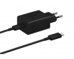 Мережевий зарядний пристрій Samsung 45W Power Adapter Type-C Cable (EP-T4510XBEGRU) Black - фото  - Samsung Experience Store — брендовый интернет-магазин