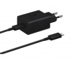 Мережевий зарядний пристрій Samsung 45W Power Adapter Type-C Cable (EP-T4510XBEGRU) Black - фото  - Samsung Experience Store — брендовий інтернет-магазин