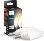 Розумна лампа Philips Hue White Ambiance E14 4W 2200-6500K 2 шт (929002294404) - фото  - Samsung Experience Store — брендовий інтернет-магазин
