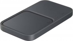 Беспроводное зарядное устройство Samsung Wireless Charger Duo w/o TA 15 Вт (EP-P5400BBEGEU) Dark Gray - фото  - Samsung Experience Store — брендовый интернет-магазин