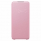 Чехол-книжка Samsung LED View Cover для Samsung Galaxy S20 Plus (EF-NG985PPEGRU) Pink - фото  - Samsung Experience Store — брендовый интернет-магазин