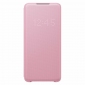 Чехол-книжка Samsung LED View Cover для Samsung Galaxy S20 Plus (EF-NG985PPEGRU) Pink - фото  - Samsung Experience Store — брендовый интернет-магазин