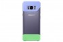Чехол Samsung 2 Piece Cover S8 Plus Violet-Green (EF-MG955CVEGRU) - фото  - Samsung Experience Store — брендовый интернет-магазин