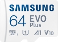 Карта памяти Samsung EVO Plus microSDXC 64 GB UHS-I Class 10 + SD-адаптер (MB-MC64KA/RU) - фото  - Samsung Experience Store — брендовый интернет-магазин
