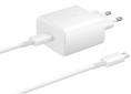 Мережевий зарядний пристрій Samsung Fast Charging Type-C 45W (EP-TA845XWEGRU) White - фото  - Samsung Experience Store — брендовий інтернет-магазин