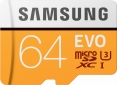 Карта памяти Samsung microSDHC 64GB EVO UHS-I U3 Class 10 (MB-MP64GA/APC) - фото  - Samsung Experience Store — брендовый интернет-магазин
