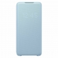 Чехол-книжка Samsung LED View Cover для Samsung Galaxy S20 Plus (EF-NG985PLEGRU) Sky Blue - фото  - Samsung Experience Store — брендовый интернет-магазин