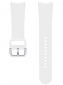 Ремешок Samsung Sport Band (20mm, M/L) для Samsung Galaxy Watch 4 (ET-SFR87LWEGRU) White - фото  - Samsung Experience Store — брендовый интернет-магазин