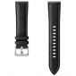 Ремешок Ridge Stitch Leather Band для Samsung Galaxy Watch 3 (45mm) ET-SLR84LBEGRU  Black - фото  - Samsung Experience Store — брендовый интернет-магазин