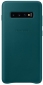 Панель Samsung Leather Cover для Samsung Galaxy S10 Plus (EF-VG975LGEGRU) Green - фото  - Samsung Experience Store — брендовый интернет-магазин