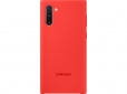 Накладка Samsung Silicone Cover для Samsung Galaxy Note 10 (EF-PN970TREGRU) Red - фото  - Samsung Experience Store — брендовый интернет-магазин
